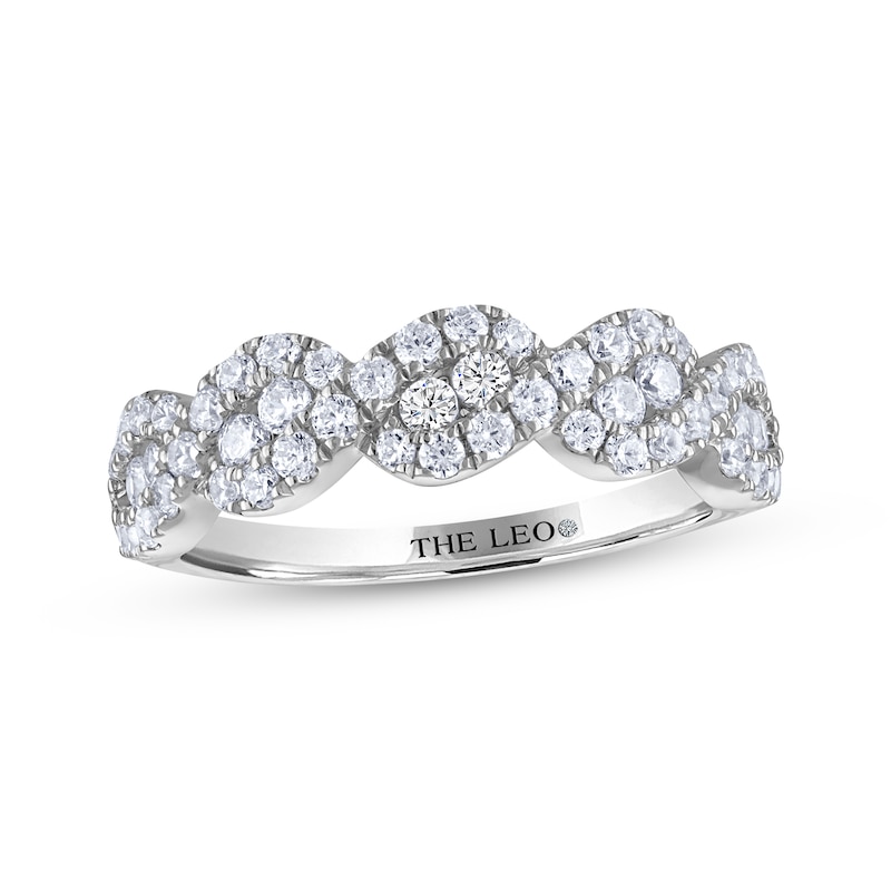 Main Image 1 of THE LEO Diamond Anniversary Band 3/4 ct tw 14K White Gold