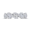 Thumbnail Image 3 of THE LEO Diamond Anniversary Band 3/4 ct tw 14K White Gold