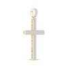 Thumbnail Image 2 of Diamond Cross Charm 1-1/2 ct tw 10K Yellow Gold