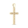 Thumbnail Image 4 of Diamond Cross Charm 1-1/2 ct tw 10K Yellow Gold