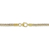 Thumbnail Image 4 of Diamond-Cut Hollow Wheat Chain Bracelet 3.5mm 10K Yellow Gold 8.5