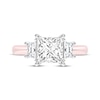 Thumbnail Image 2 of Lab-Grown Diamonds by KAY Princess-Cut Three-Stone Engagement Ring 2-3/4 ct tw 14K Two-Tone Gold