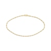 Thumbnail Image 1 of Solid Dorica Chain Anklet 10K Yellow Gold 10&quot;