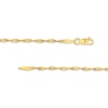 Thumbnail Image 3 of Solid Dorica Chain Anklet 10K Yellow Gold 10&quot;