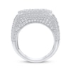 Thumbnail Image 3 of Men's KAY Lab-Grown Diamonds Multi-Row Ring 6 ct tw 10K White Gold