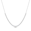 Thumbnail Image 1 of Lab-Grown Diamonds by KAY Riviera Necklace 1 ct tw 10K White Gold 17&quot;