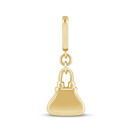 Charmed Memories Purse Charm 10K Yellow Gold