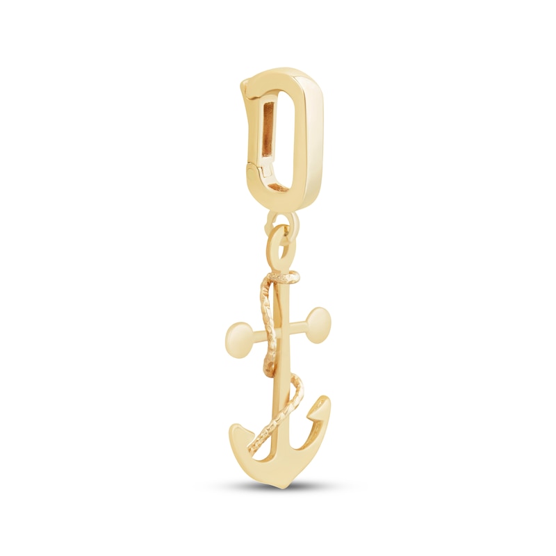 Main Image 3 of Charmed Memories Anchor Charm 10K Yellow Gold