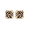 Thumbnail Image 2 of Le Vian Diamond Cushion Earrings 2 ct tw 14K Honey Gold