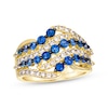 Thumbnail Image 1 of Le Vian Denim Ombré Ring 5/8 ct tw Diamonds 14K Honey Gold Size 7