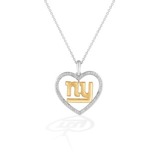 True Fans Green Bay Packers 1/10 CT. T.W. Diamond Logo Necklace in Sterling  Silver