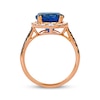 Thumbnail Image 2 of Le Vian Oval-Cut Tanzanite Ring 7/8 ct tw Diamonds 14K Strawberry Gold Size 7