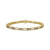 Thumbnail Image 1 of Le Vian Diamond Link Bracelet 3-7/8 ct tw 14K Honey Gold 7.5&quot;