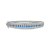 Thumbnail Image 1 of Le Vian Sapphire Bangle Bracelet 2-5/8 ct tw Diamonds 14K Vanilla Gold