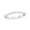 Thumbnail Image 8 of THE LEO First Light Diamond Wedding Band 1/4 ct tw 14K White Gold