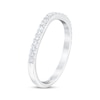 Thumbnail Image 9 of THE LEO First Light Diamond Wedding Band 1/4 ct tw 14K White Gold