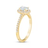 Thumbnail Image 1 of THE LEO First Light Diamond Oval & Round-Cut Engagement Ring 3/4 ct tw 14K Yellow Gold