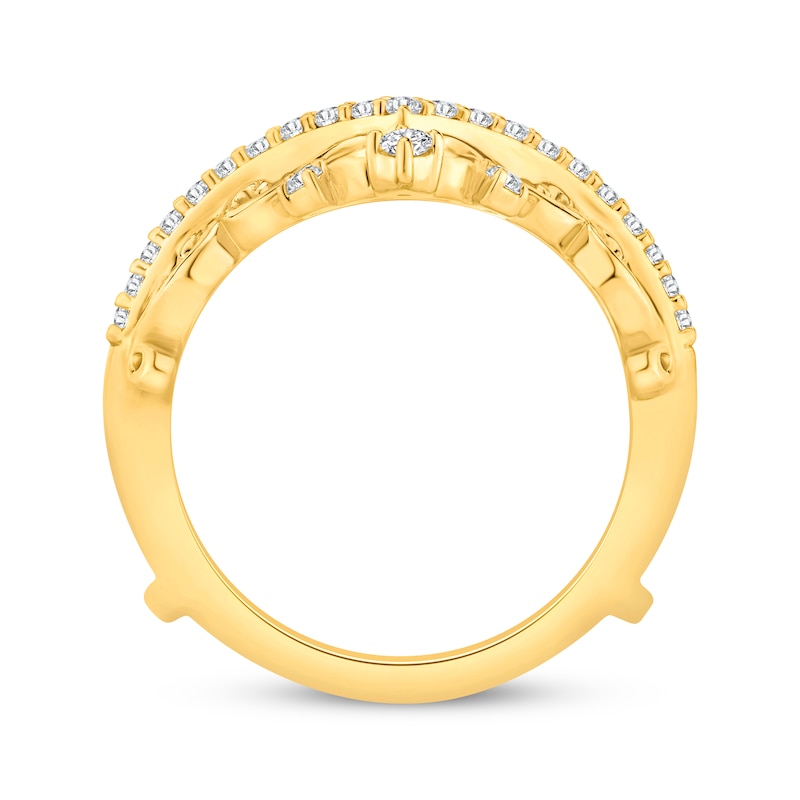 Main Image 3 of Diamond Tiara Enhancer Ring 1/2 ct tw 14K Yellow Gold