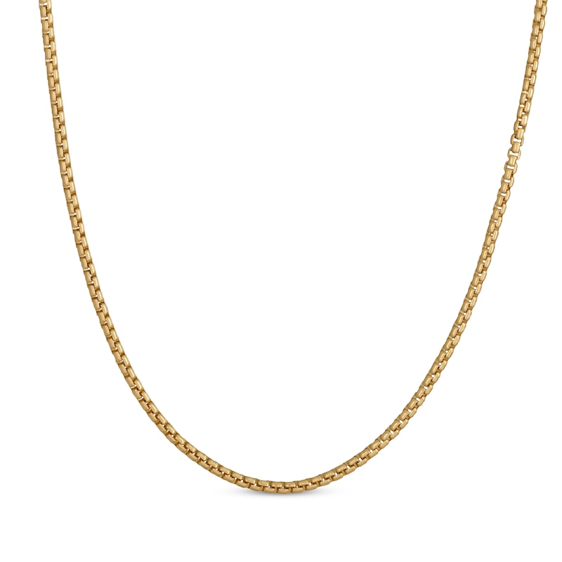 Brass Chain (2mm Wide, 45 Inches Long)