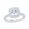 Thumbnail Image 0 of Monique Lhuillier Bliss Round-Cut  Lab-Grown diamond Engagement Ring 2-1/8 ct tw 18K White Gold