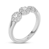 Thumbnail Image 2 of Diamond Three-Stone Ring 1/2 ct tw 14 White Gold