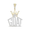 Thumbnail Image 1 of Men's Diamond GOAT with Crown Charm 3/4 ct tw 10K Yellow Gold