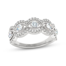 THE LEO First Light Diamond Anniversary Ring 3/4 ct tw 14K White Gold