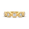 Thumbnail Image 3 of THE LEO First Light Diamond Five-Stone Anniversary Ring 1/2 ct tw 14K Yellow Gold