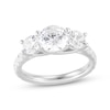 Thumbnail Image 0 of Memories, Moments, Magic Round-Cut  Lab-Grown diamond Three-Stone Engagement Ring 3 ct tw 14K White Gold