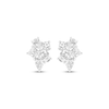 Thumbnail Image 1 of All You Are Multi-Shape Cluster Earrings 1 ct tw 14K White Gold