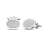 Thumbnail Image 0 of Multi-Finish Oval Cufflinks Stainless Steel