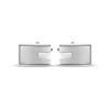Thumbnail Image 1 of Textured Rectangle Cufflinks Stainless Steel