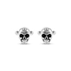 Thumbnail Image 2 of Skull Cufflinks Stainless Steel & Black Ion Plating