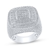 Thumbnail Image 1 of Men's Lab-Grown Diamonds by KAY Cushion-Top Diamond Ring 5-3/4 ct tw 10K White Gold