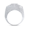 Thumbnail Image 3 of Men's Lab-Grown Diamonds by KAY Cushion-Top Diamond Ring 5-3/4 ct tw 10K White Gold