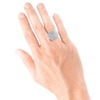 Thumbnail Image 4 of Men's Lab-Grown Diamonds by KAY Cushion-Top Diamond Ring 5-3/4 ct tw 10K White Gold