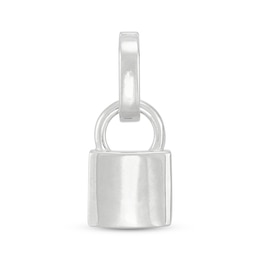 Charmed Memories Padlock Charm Sterling Silver