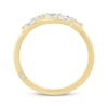 Thumbnail Image 3 of Monique Lhuillier Bliss Marquise-Cut Lab-Grown Diamond Anniversary Ring 1/3 ct tw 18K Yellow Gold