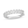 Thumbnail Image 1 of Neil Lane Artistry Emerald-Cut Lab-Grown Diamond Anniversary Ring 2 ct tw 14K White Gold