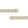 Thumbnail Image 2 of Men's Diamond Panther-Style Link Bracelet 2 ct tw 10K Yellow Gold 8.5"