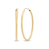 Thumbnail Image 1 of Polished Endless Hoop Earrings 14K Yellow Gold 20mm