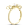 Thumbnail Image 2 of Cultured Pearl Bow Ring 10K Yellow Gold