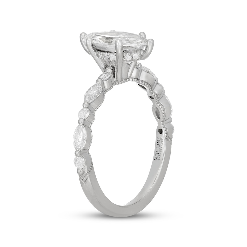 Neil Lane Artistry Marquise-Cut  Lab-Grown diamond Engagement Ring 2 ct tw 14K White Gold