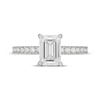 Thumbnail Image 2 of Neil Lane Artistry Emerald-Cut  Lab-Grown diamond Engagement Ring 2-1/2 ct tw 14K White Gold