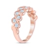 Thumbnail Image 2 of THE LEO First Light Diamond Staggered Anniversary Ring 3/4 ct tw 14K Rose Gold