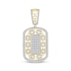 Thumbnail Image 1 of Linked Always Men's Diamond Chain Link Dog Tag Charm 1 ct tw 10K Yellow Gold