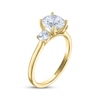 Thumbnail Image 2 of THE LEO Legacy Lab-Grown Diamond Round-Cut Three-Stone Engagement Ring 1-7/8 ct tw 14K Yellow Gold