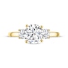 Thumbnail Image 3 of THE LEO Legacy Lab-Grown Diamond Round-Cut Three-Stone Engagement Ring 1-7/8 ct tw 14K Yellow Gold