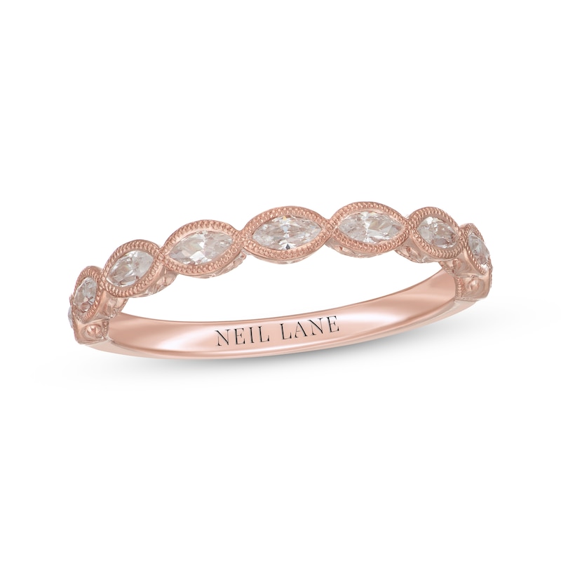 Main Image 1 of Neil Lane Premiere Marquise-Cut Diamond Anniversary Band 3/8 ct tw 14K Rose Gold