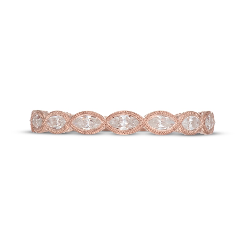 Main Image 3 of Neil Lane Premiere Marquise-Cut Diamond Anniversary Band 3/8 ct tw 14K Rose Gold